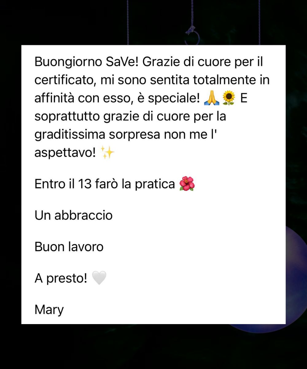 Certificato Numerologico - immagine 12