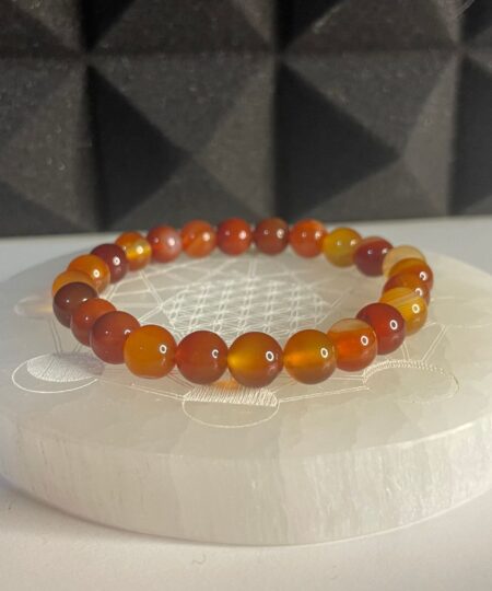 Bracciale Corniola 8mm