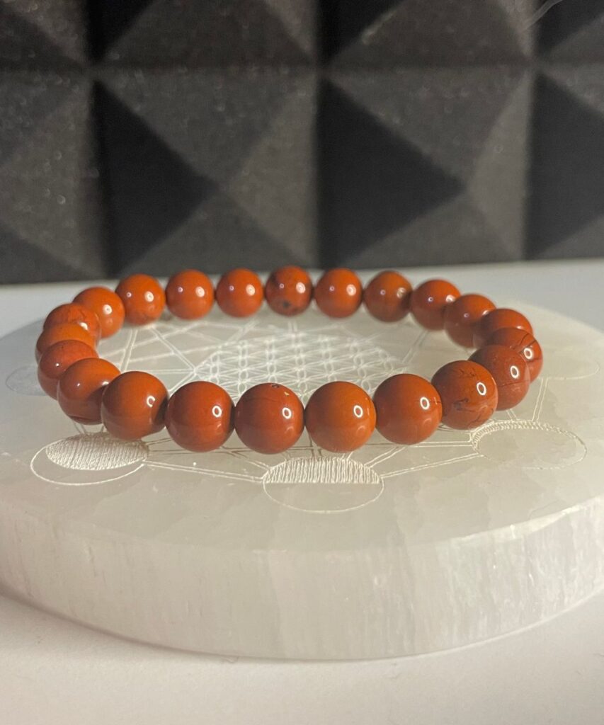 Bracciale di Marte Diaspro Rosso 8mm