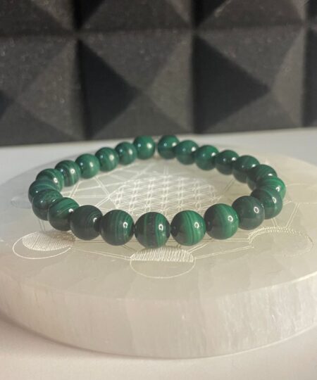 Bracciale di Veneris Malachite AA 8mm