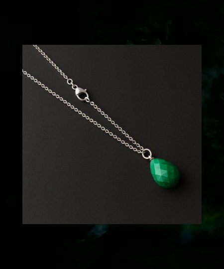 Collana d'Argento 925 con Malachite