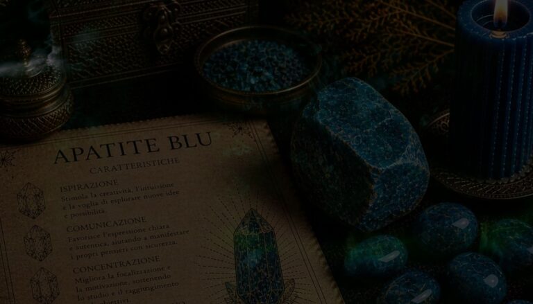 Apatite Blu Cristalloterapia