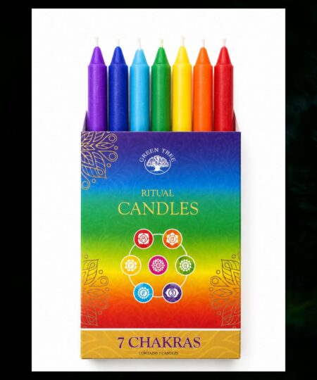Set 7 Candele Rituali dei Chakra